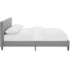 Linnea Full Bed Light Gray - No Shipping Charges MDY-MOD-5424-LGR