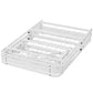 Horizon Full Stainless Steel Bed Frame White - No Shipping Charges MDY-MOD-5428-WHI