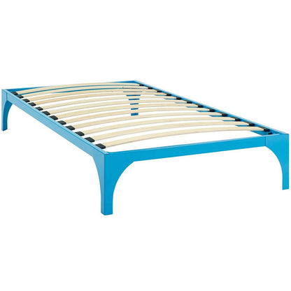 Ollie Twin Bed Frame Light Blue - No Shipping Charges MDY-MOD-5430-LBU