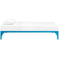 Ollie Twin Bed Frame Light Blue - No Shipping Charges MDY-MOD-5430-LBU