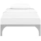 Ollie Twin Bed Frame Silver - No Shipping Charges MDY-MOD-5430-SLV