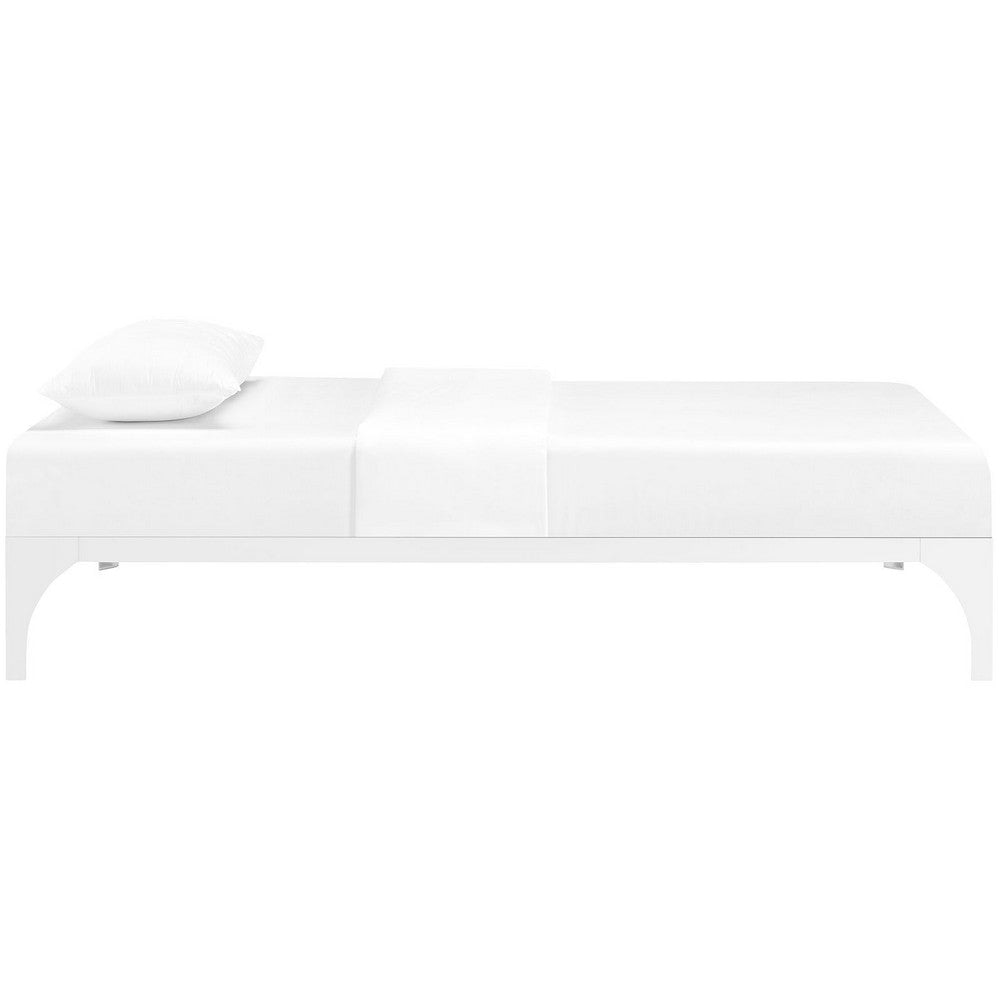 Ollie Twin Bed Frame White - No Shipping Charges MDY-MOD-5430-WHI