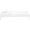 Ollie Twin Bed Frame White - No Shipping Charges MDY-MOD-5430-WHI