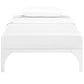 Ollie Twin Bed Frame White - No Shipping Charges MDY-MOD-5430-WHI