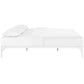 Ollie Full Bed Frame White - No Shipping Charges MDY-MOD-5431-WHI