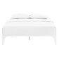 Ollie Full Bed Frame White - No Shipping Charges MDY-MOD-5431-WHI