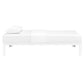 Corinne Twin Bed Frame White - No Shipping Charges MDY-MOD-5467-WHI