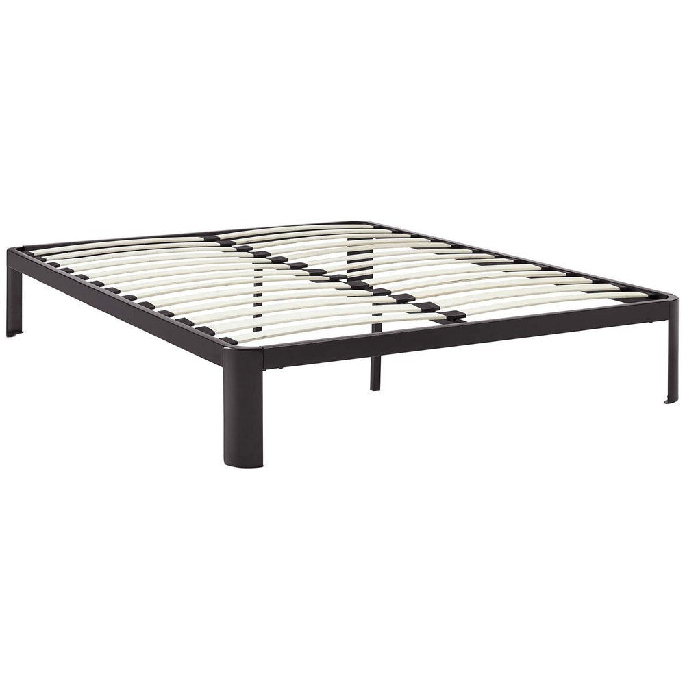 Corinne Full Bed Frame Brown - No Shipping Charges MDY-MOD-5468-BRN