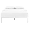 Corinne Full Bed Frame White - No Shipping Charges MDY-MOD-5468-WHI