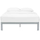 Corinne Queen Bed Frame Gray - No Shipping Charges MDY-MOD-5469-GRY