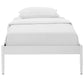 Elsie Twin Bed Frame White - No Shipping Charges MDY-MOD-5472-WHI