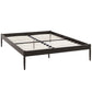 Elsie Queen Bed Frame Brown - No Shipping Charges MDY-MOD-5474-BRN