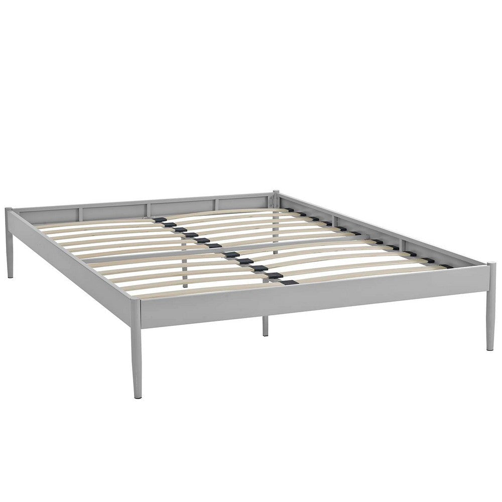 Elsie Queen Bed Frame Gray - No Shipping Charges MDY-MOD-5474-GRY