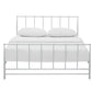 Estate Queen Bed White - No Shipping Charges MDY-MOD-5482-WHI