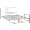 Estate King Bed Gray - No Shipping Charges MDY-MOD-5483-GRY