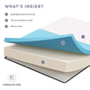 MOD-5488-WHI Aveline 10’’ Full Mattress by Modway MDY-MOD-5488-WHI