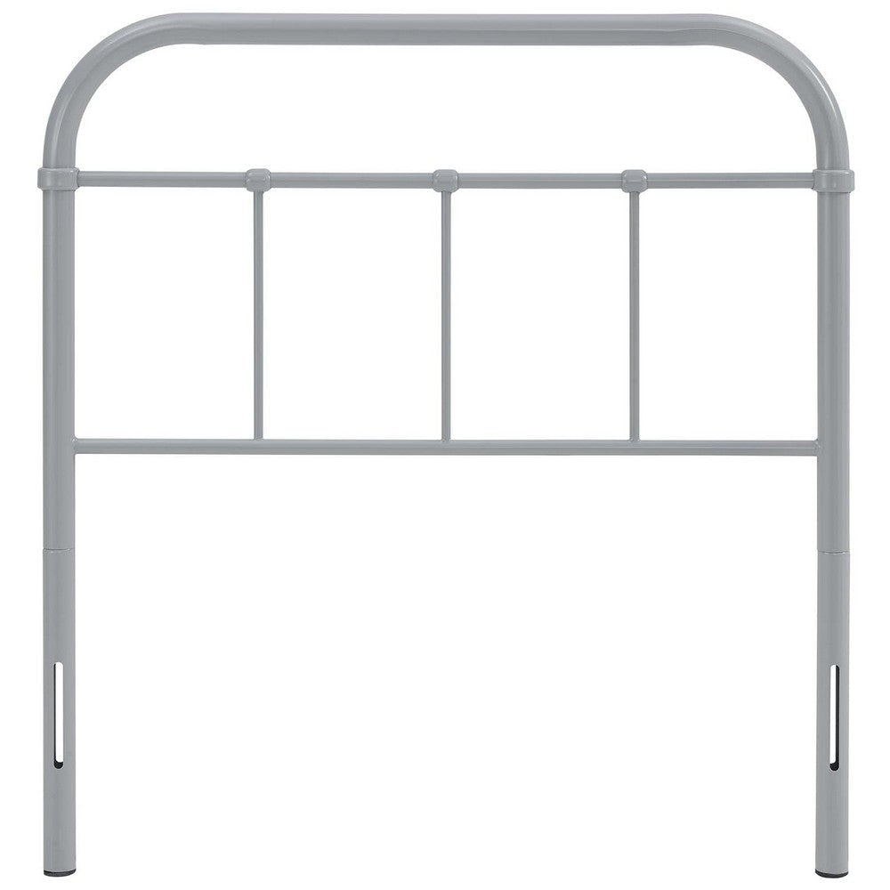 Serena Twin Steel Headboard Gray - No Shipping Charges MDY-MOD-5534-GRY