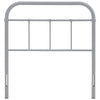 Serena Twin Steel Headboard Gray - No Shipping Charges MDY-MOD-5534-GRY