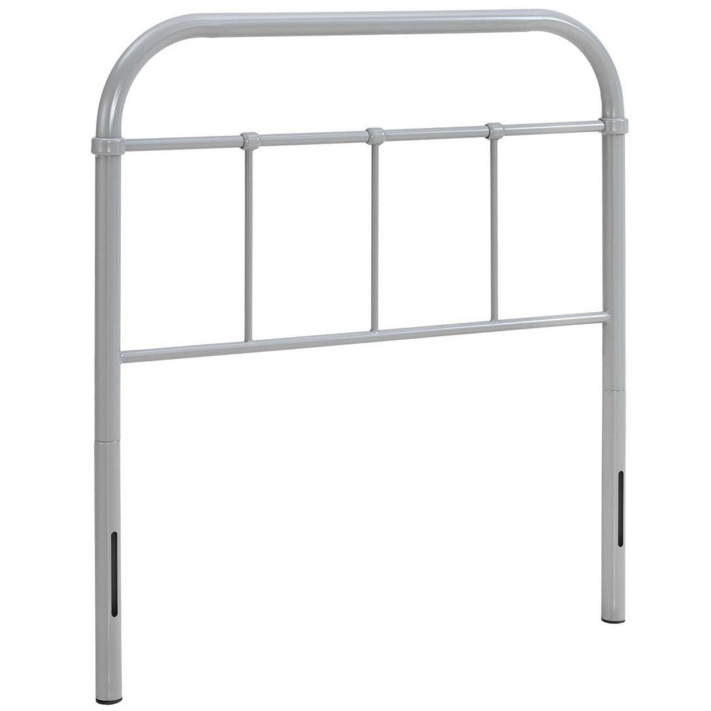 Serena Twin Steel Headboard Gray - No Shipping Charges MDY-MOD-5534-GRY