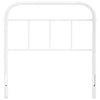 Serena Twin Steel Headboard White - No Shipping Charges MDY-MOD-5534-WHI