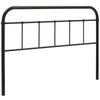 Serena Full Steel Headboard - No Shipping Charges MDY-MOD-5535-BRN