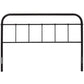 Serena Full Steel Headboard - No Shipping Charges MDY-MOD-5535-BRN