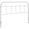 Serena Full Steel Headboard - No Shipping Charges MDY-MOD-5535-WHI