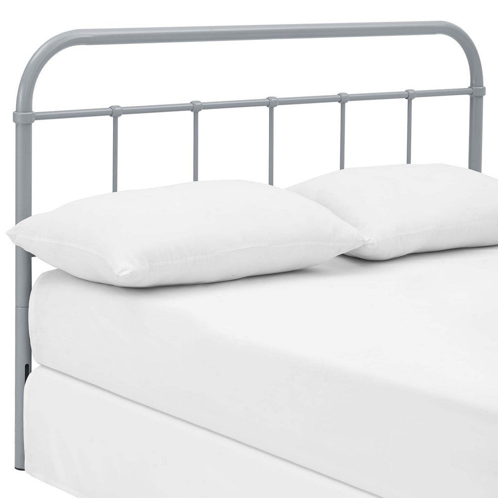 Serena Queen Steel Headboard - No Shipping Charges MDY-MOD-5536-GRY