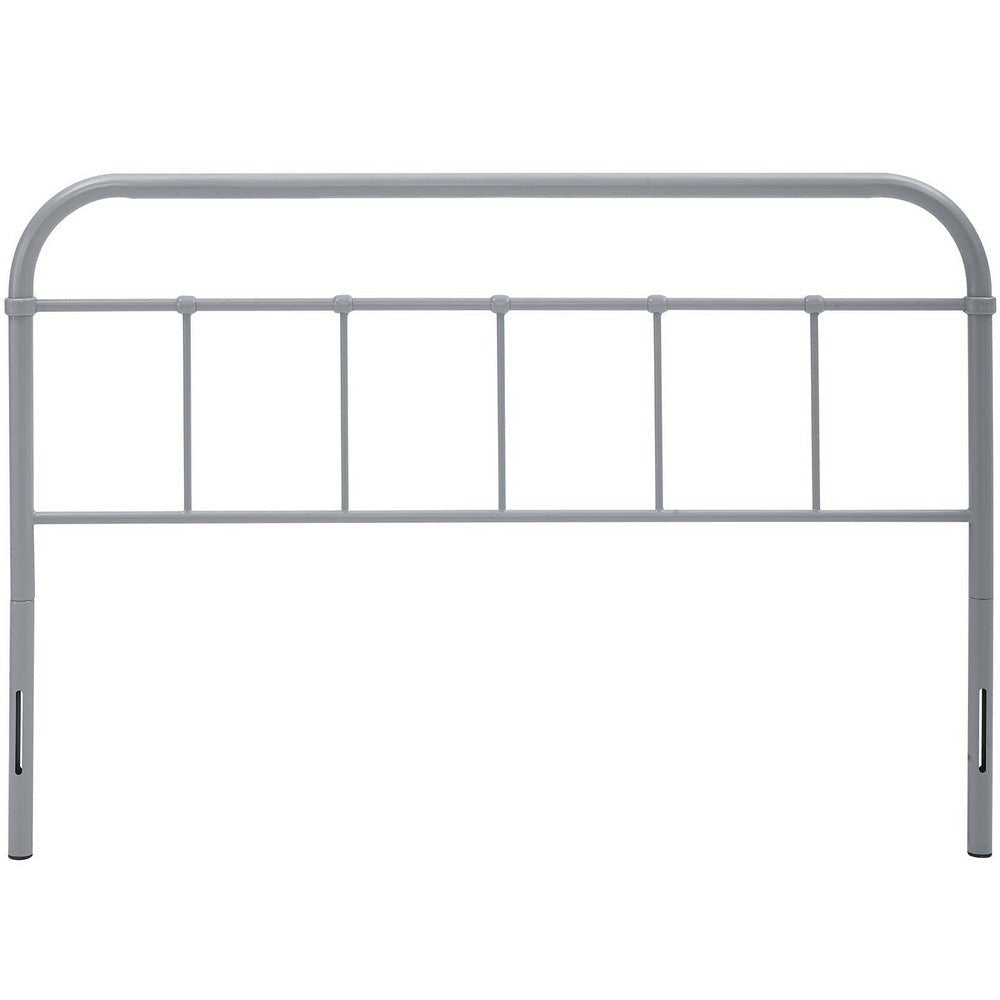 Serena Queen Steel Headboard - No Shipping Charges MDY-MOD-5536-GRY