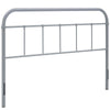 Serena Queen Steel Headboard - No Shipping Charges MDY-MOD-5536-GRY