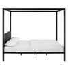 Raina Queen Canopy Bed Frame Brown Gray - No Shipping Charges MDY-MOD-5570-BRN-GRY