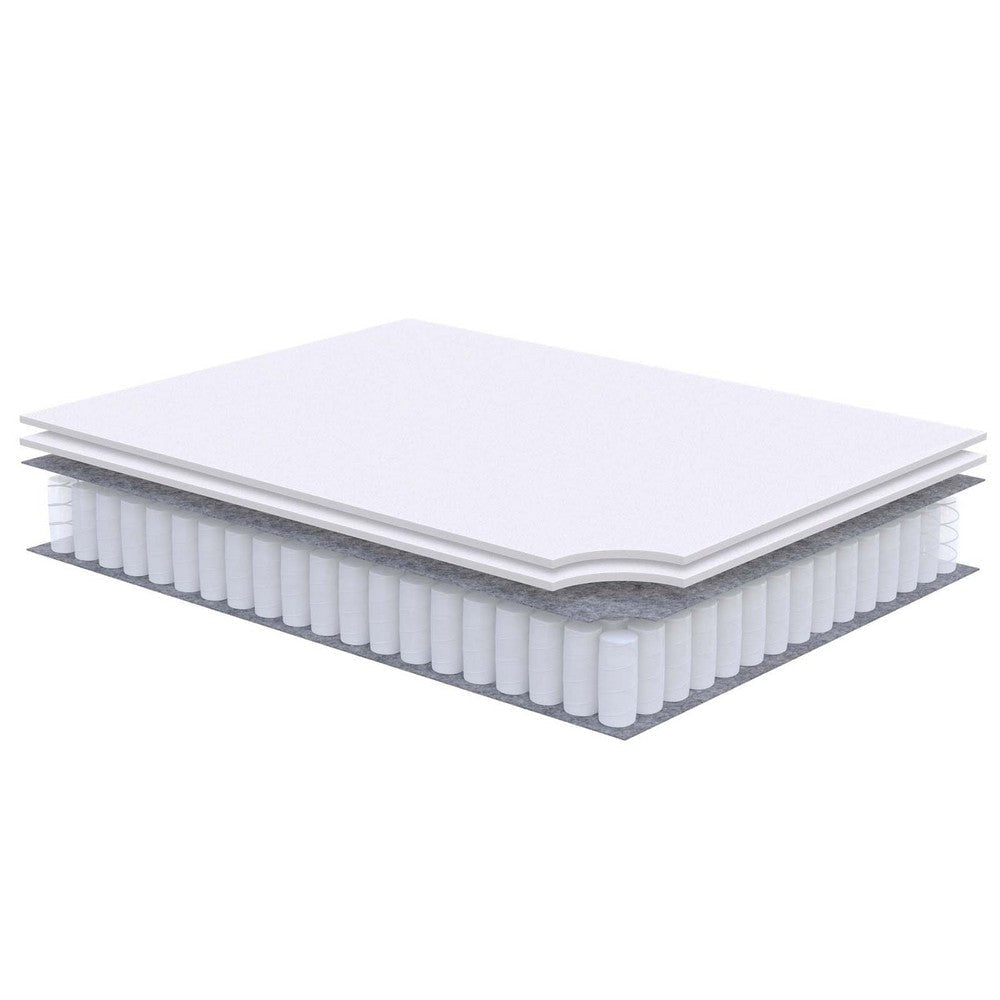 Jenna 10’ King Innerspring Mattress - No Shipping Charges MDY-MOD-5771-WHI