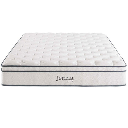 Jenna 10’ King Innerspring Mattress - No Shipping Charges MDY-MOD-5771-WHI