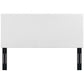 Modway Taylor Full/Queen Upholstered Linen Fabric Headboard White MDY-MOD-5880-WHI