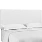 Modway Taylor Full/Queen Upholstered Linen Fabric Headboard, White