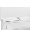 Modway Taylor Full/Queen Upholstered Linen Fabric Headboard, White