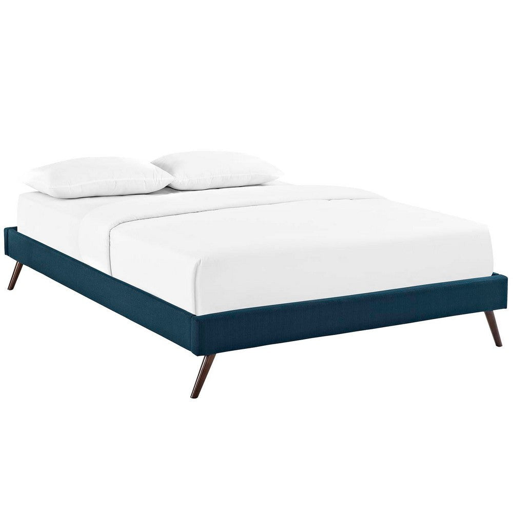 Loryn Full Bed Frame with Round Splayed Legs - No Shipping Charges