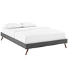 Loryn Queen Bed Frame with Round Splayed Legs - No Shipping Charges