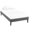 Tessie Twin Bed Frame with Squared Tapered Legs