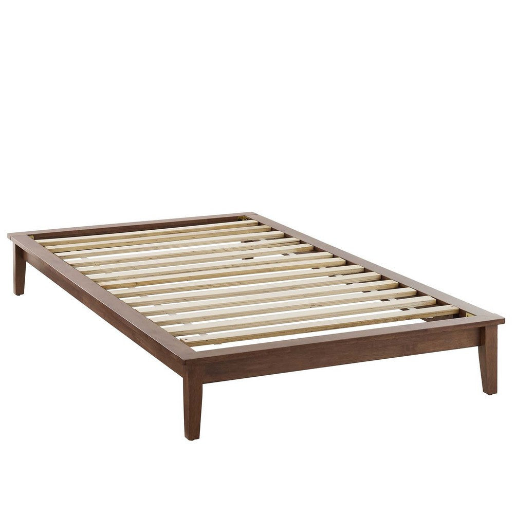 Lodge Twin Wood Platform Bed Frame - No Shipping Charges MDY-MOD-6053-CAP