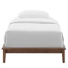 Lodge Twin Wood Platform Bed Frame - No Shipping Charges MDY-MOD-6053-CAP