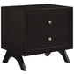 Modway Providence Nightstand or End Table, Cappuccino