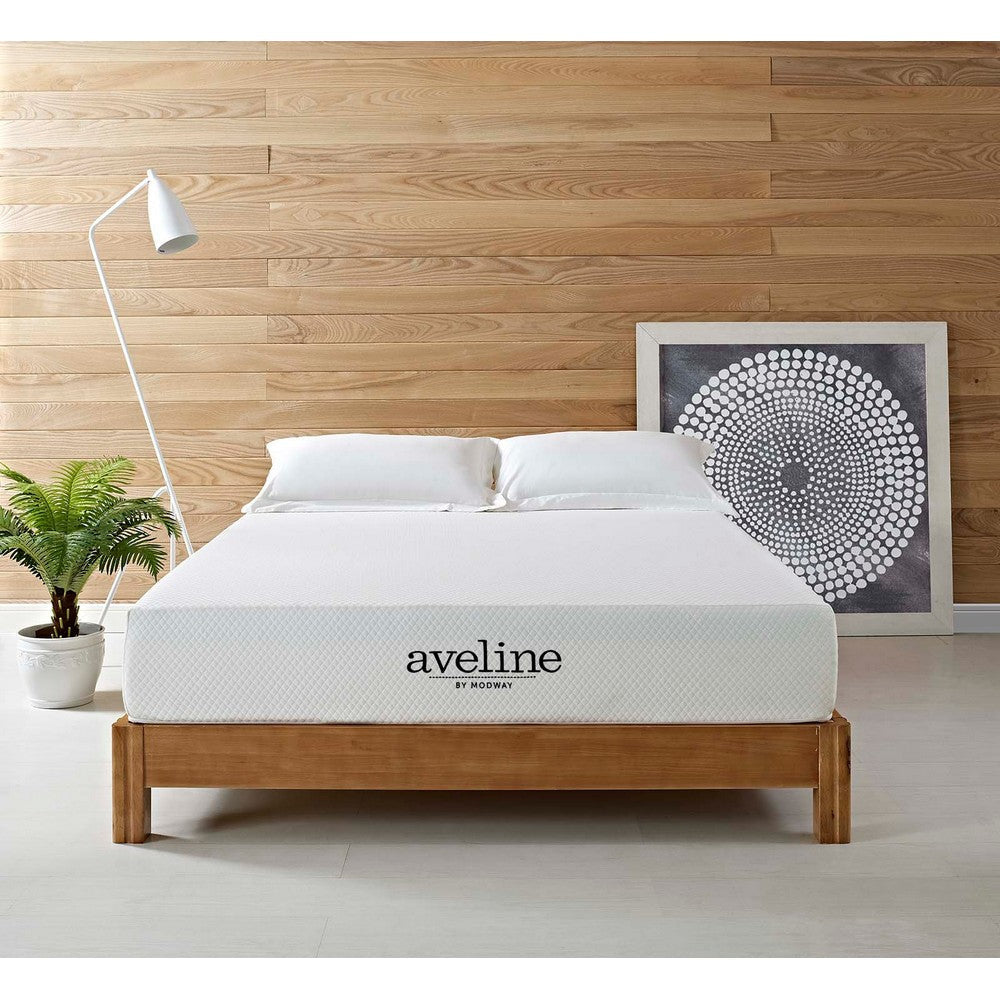 Modway Aveline 10” Gel Infused Memory Mattress with CertiPUR-US Certified Foam California King Mattress