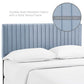 Keira Full/Queen Performance Velvet Headboard - No Shipping Charges MDY-MOD-6095-LBU