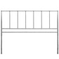 Kiana Full Metal Stainless Steel Headboard - No Shipping Charges MDY-MOD-6104-GRY