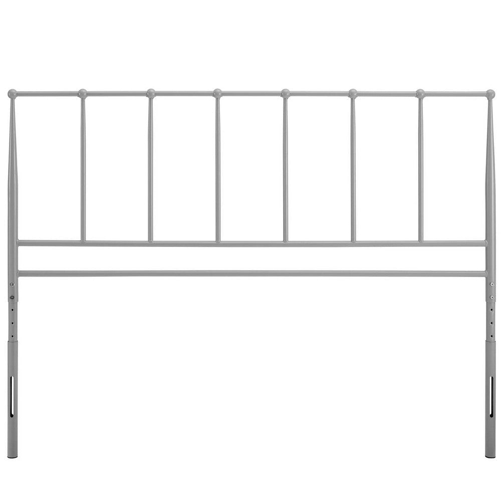 Kiana Full Metal Stainless Steel Headboard - No Shipping Charges MDY-MOD-6104-GRY