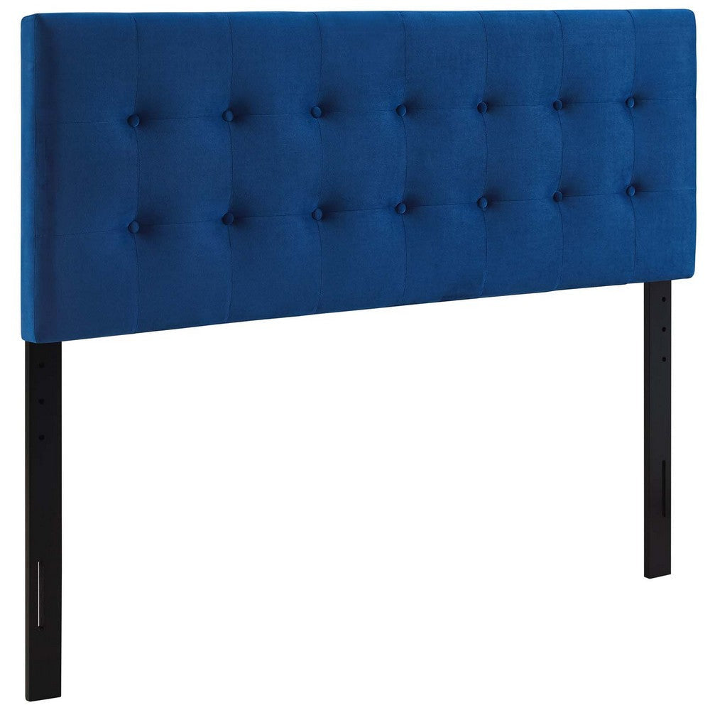 Emily Full Biscuit Tufted Performance Velvet Headboard