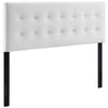 Emily Full Biscuit Tufted Performance Velvet Headboard - No Shipping Charges