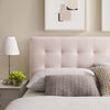 Lily Biscuit Tufted Full Performance Velvet Headboard MDY-MOD-6119-PNK