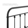 Sage Twin Metal Headboard - No Shipping Charges MDY-MOD-6152-BLK